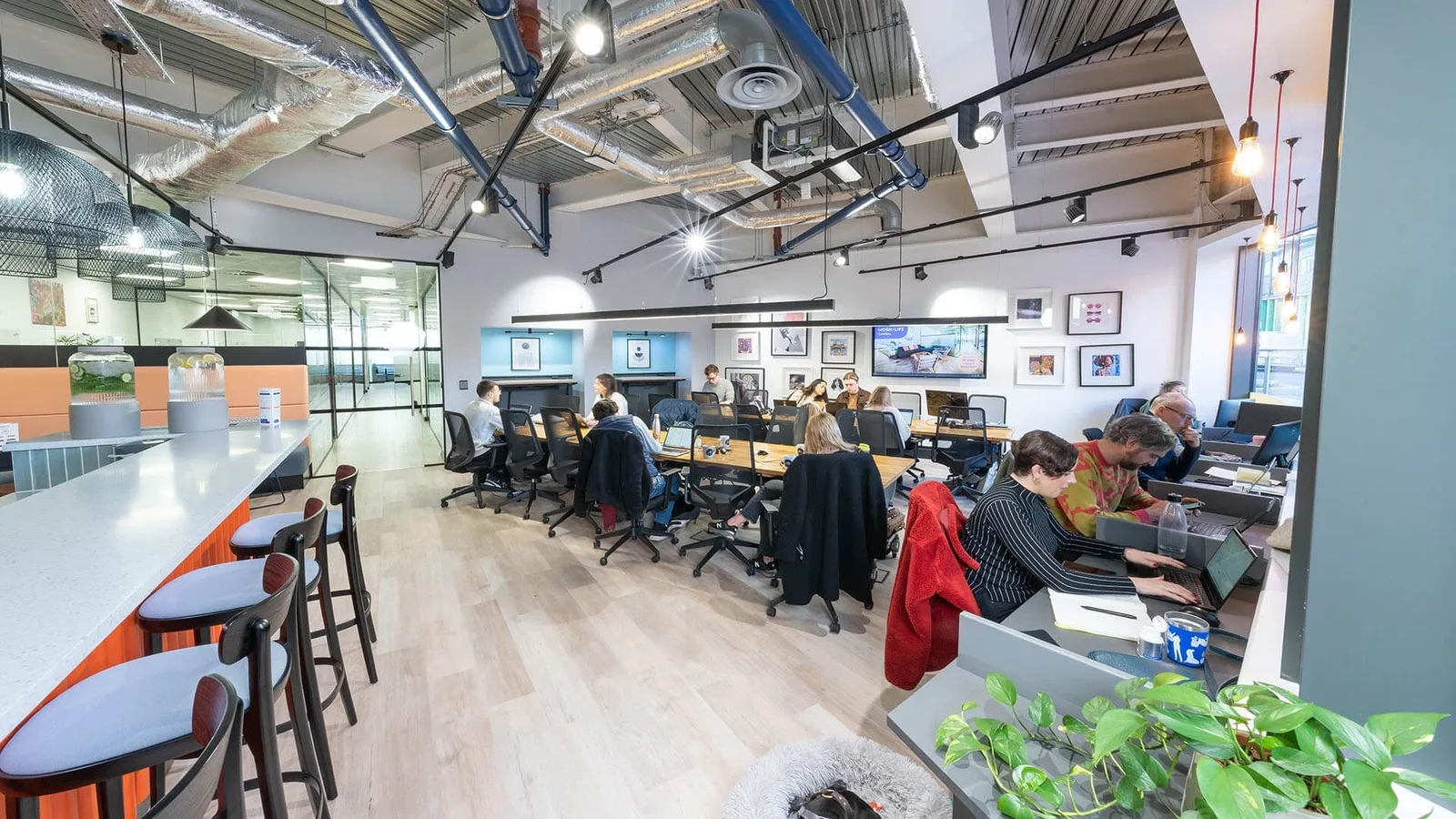 Work.Life Camden, Open-plan office, London