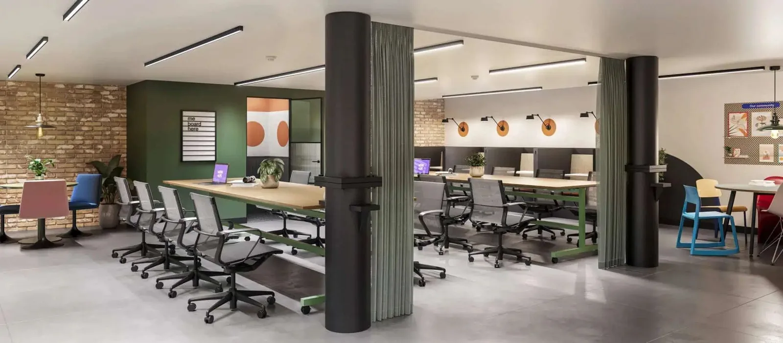 Work.Life Clerkenwell Green, Open-plan office, London