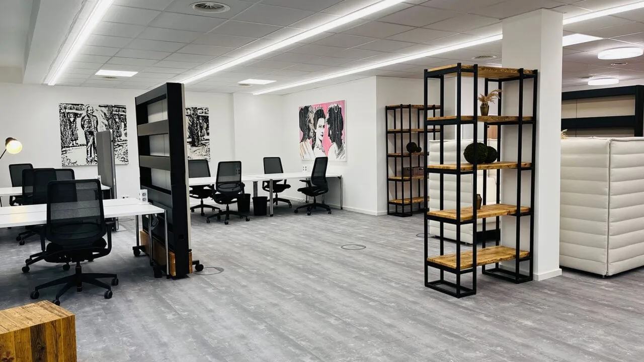 Work Nouveau, Großraumbüro, Bad Nauheim