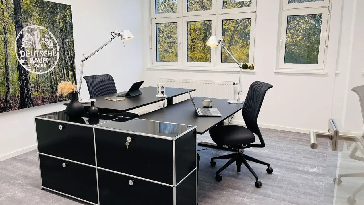 Work Nouveau, Privatbüro mit 2 Arbeitsplätzen, Bad Nauheim