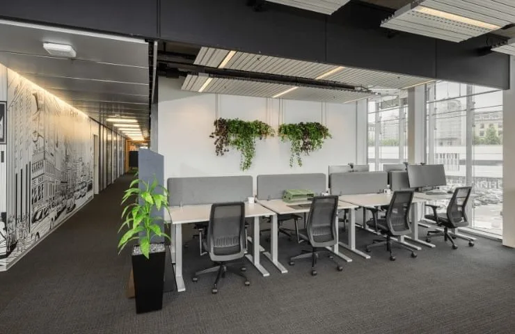 Work per minute, Open-plan office, Bern