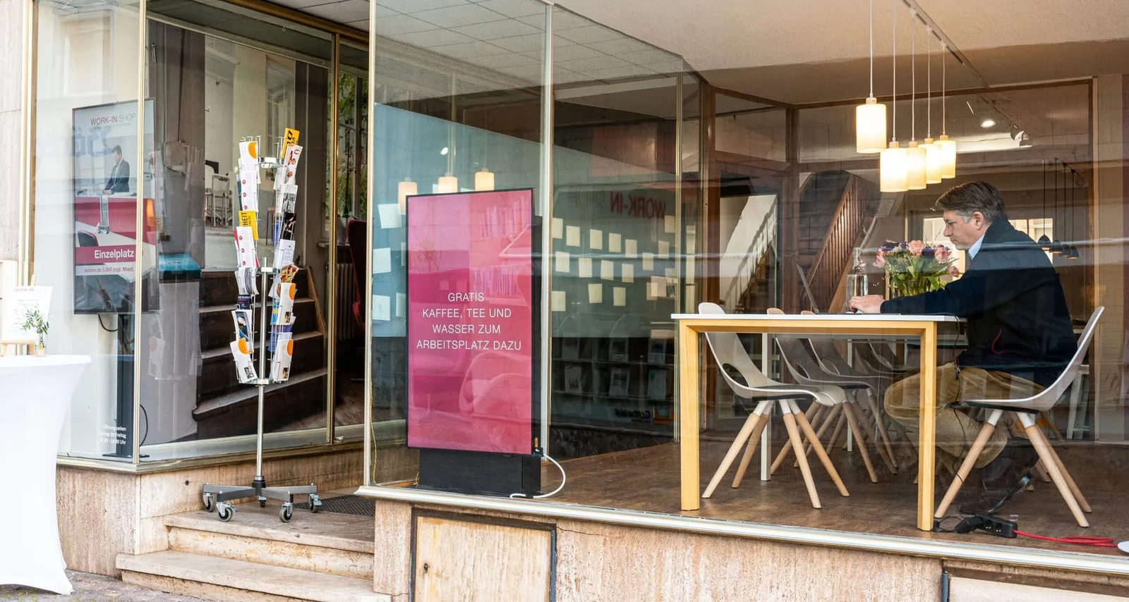 Work-In Shop Coworking, Building facade, Esslingen am Neckar