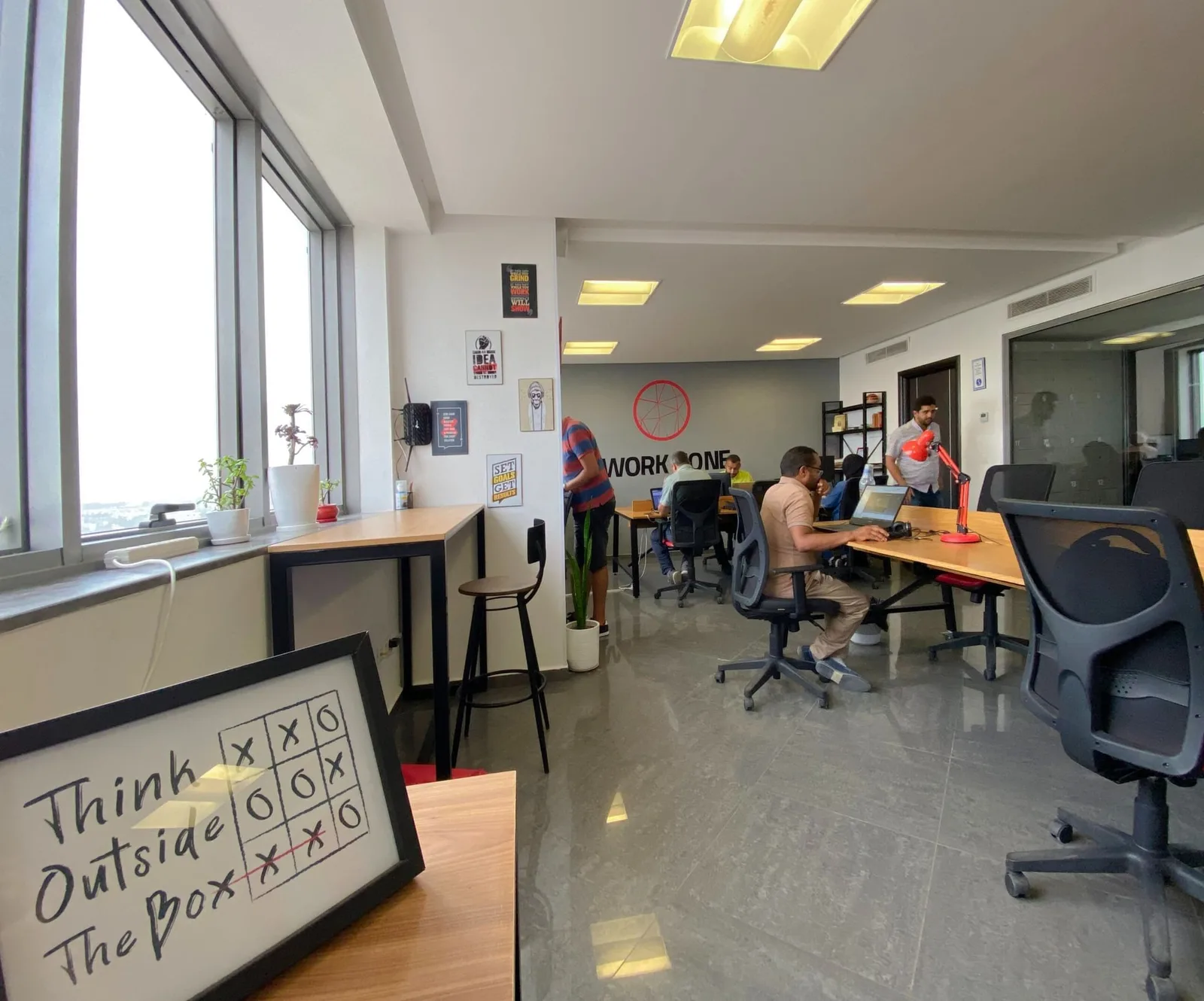 Work Zone 2.0, Open-plan office, Tunis