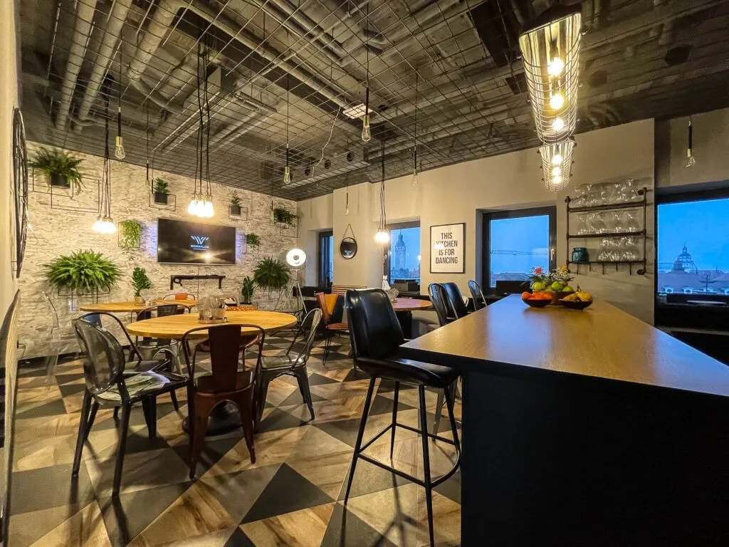 Workflow CoWorking, Cafeteria, Leipzig