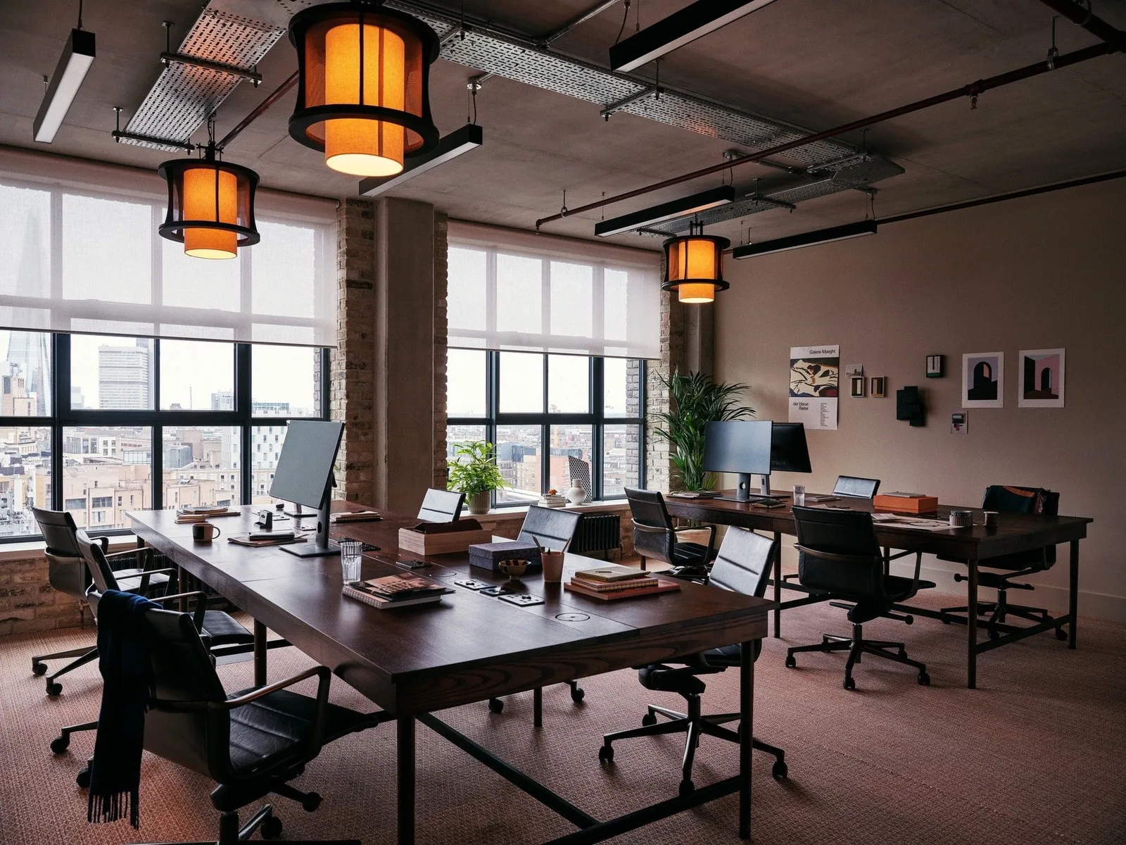 Working From Blackfriars, Open-plan office, London