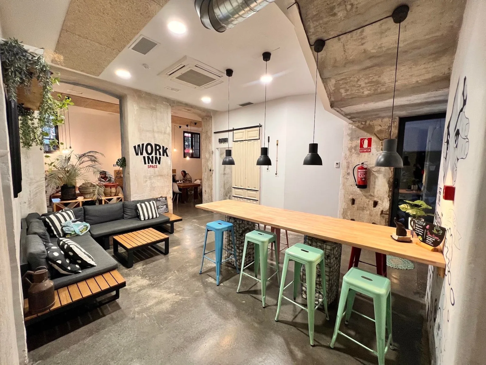 WorkINN by ECO Hostel, Espaço de coworking, Granada