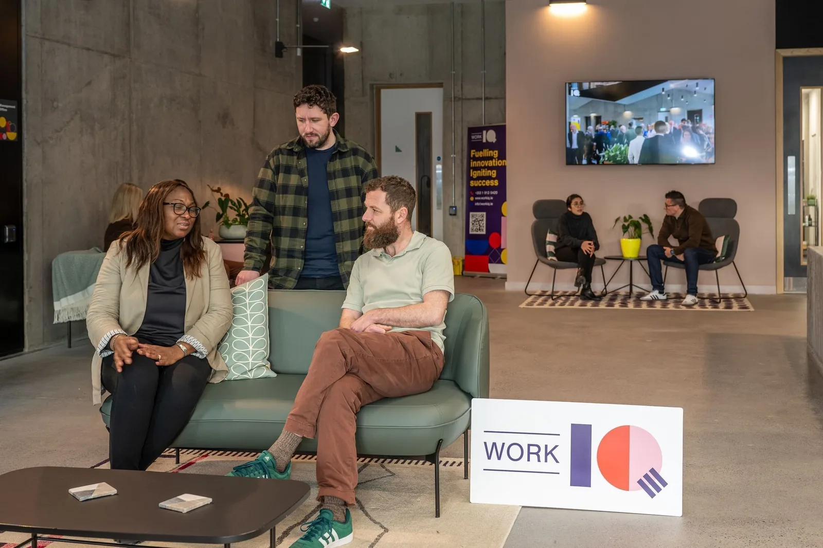 WorkIQ Innovation Quarter, Lounge, Dublin