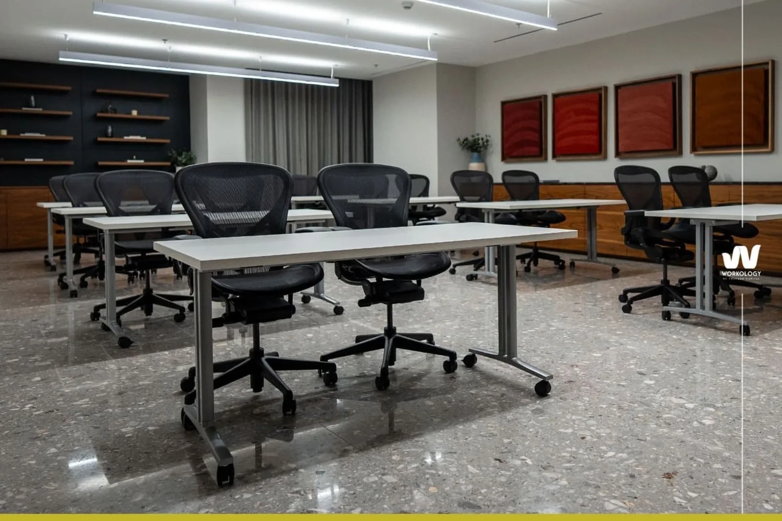 Workology, Sala de formación para 14 personas, Ciudad de México