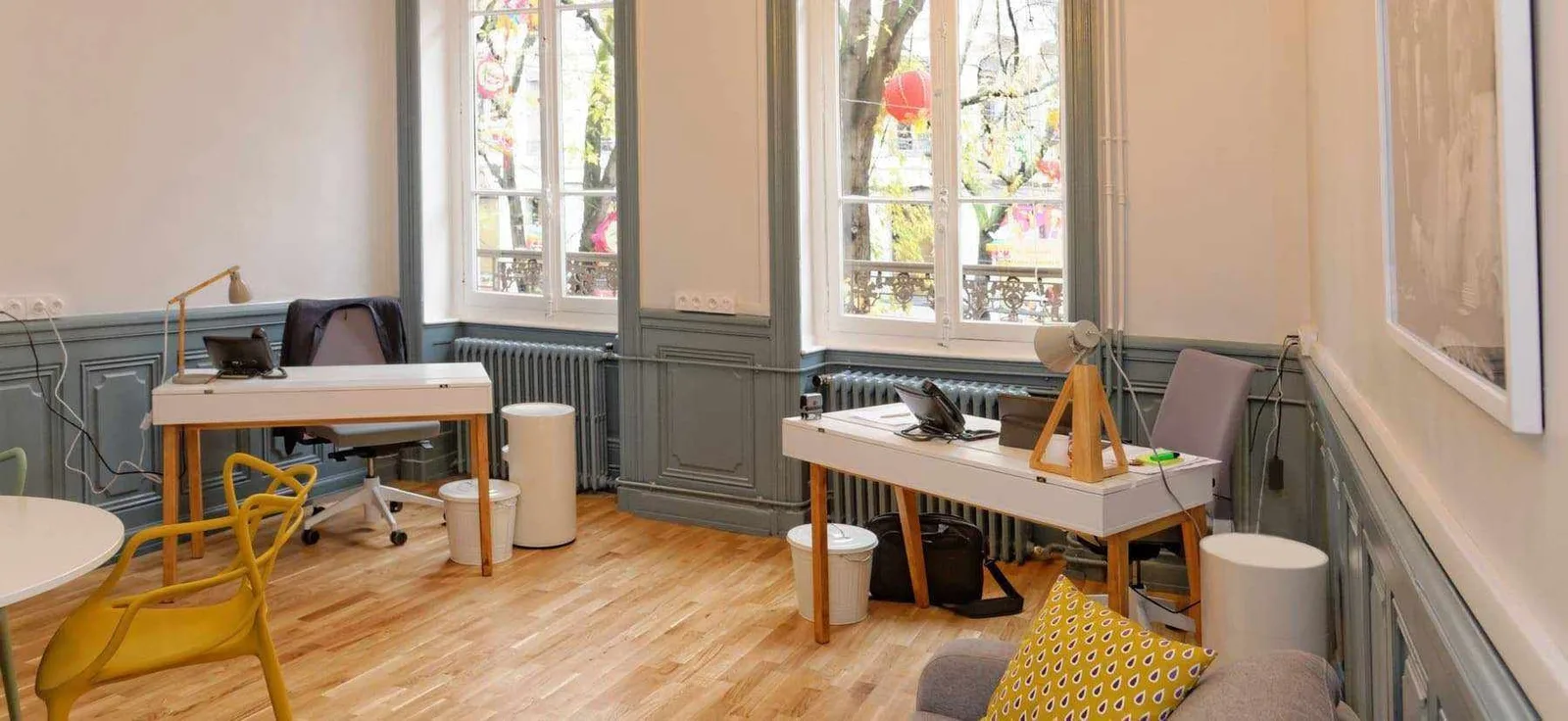 Workoon, Privatbüro mit 2 Arbeitsplätzen, Lyon 1er