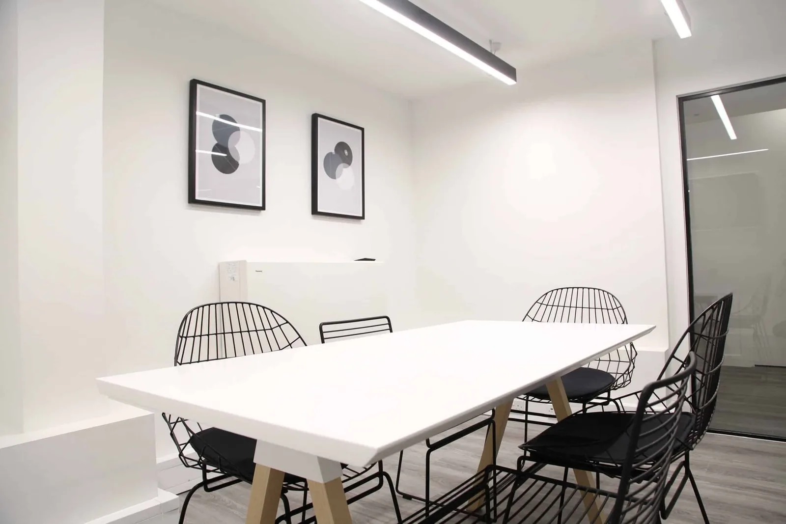 WorkPad Offices - 12 David Mews, Salle de réunion 6 personnes, Londres
