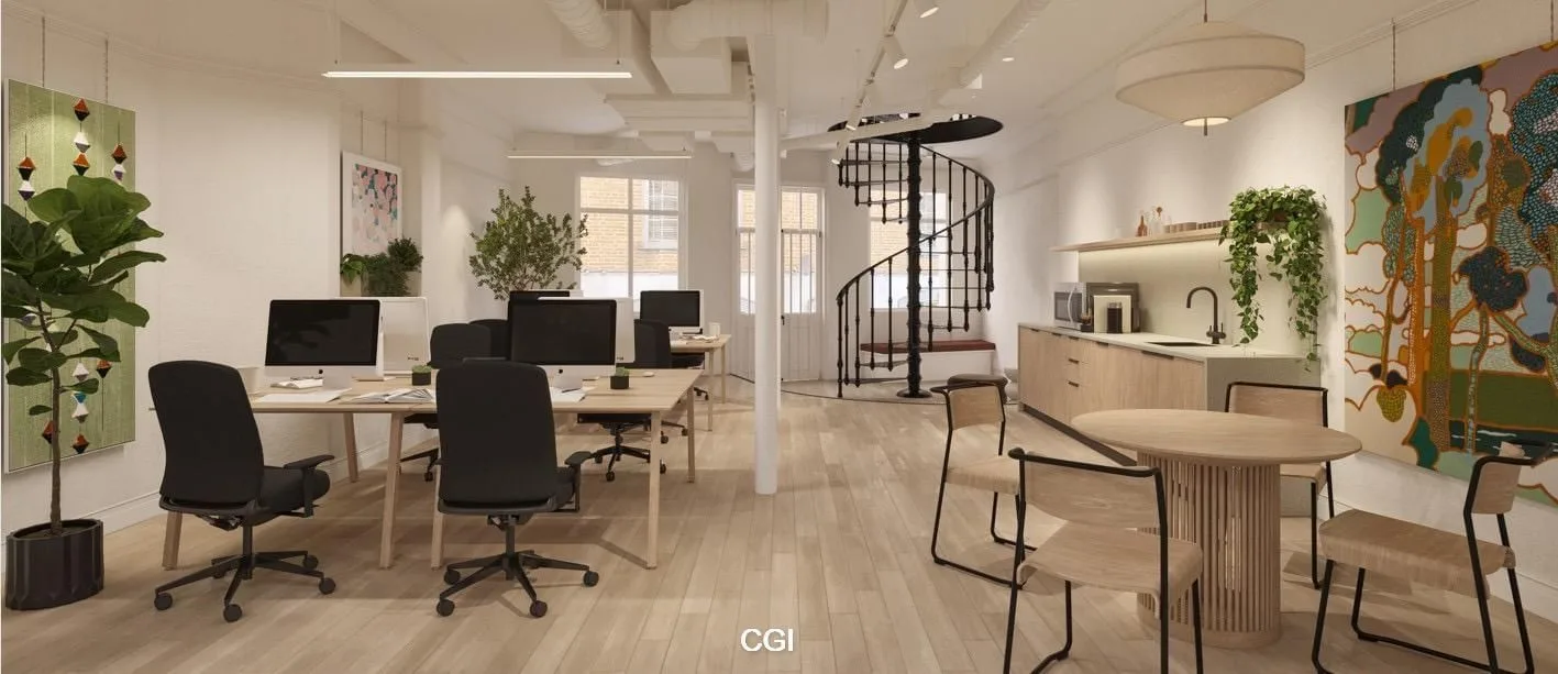 Workplace Plus 25 Newman Street, Open-plan office, London