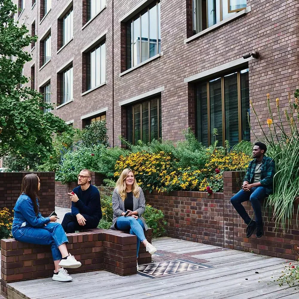 Workspace - Brickfields, Terrace and outdoor space, London