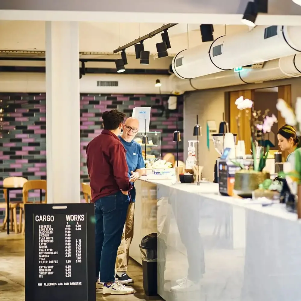Workspace - Cargo Works, Cafeteria, London