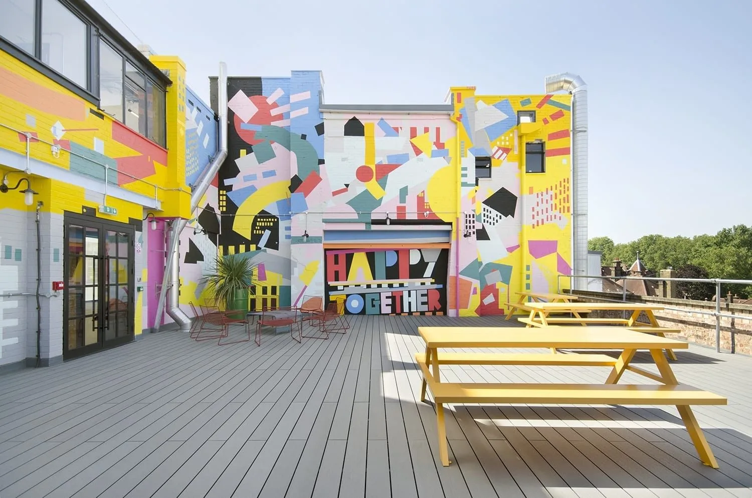 Workspace - The Chocolate Factory, Terrace and outdoor space, London