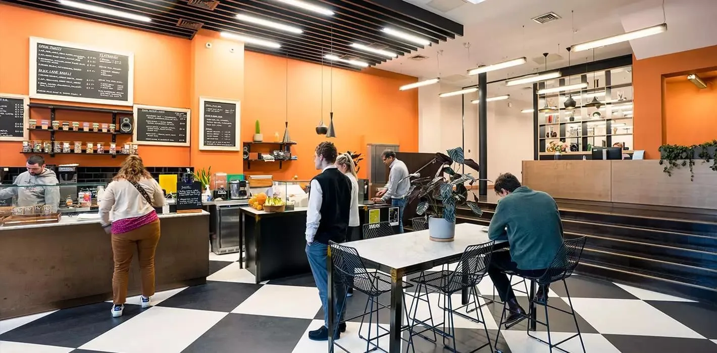 Workspace - Fleet Street, Cafétéria, Londres