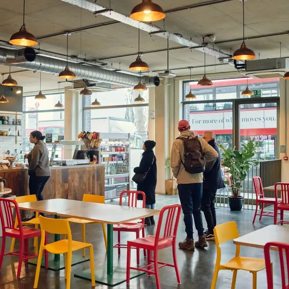 Workspace - Grand Union Studios, Cafeteria, London