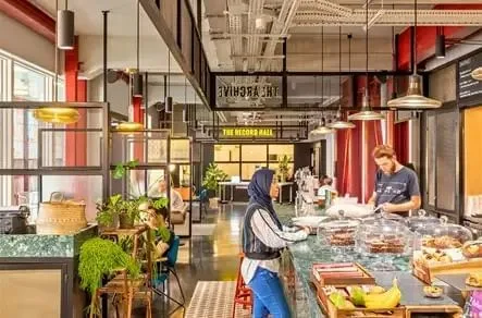 Workspace - The Old Dairy, Cafeteria, London