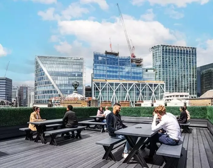 Workspace - Salisbury House, Terrasse et espace extérieur, Londres