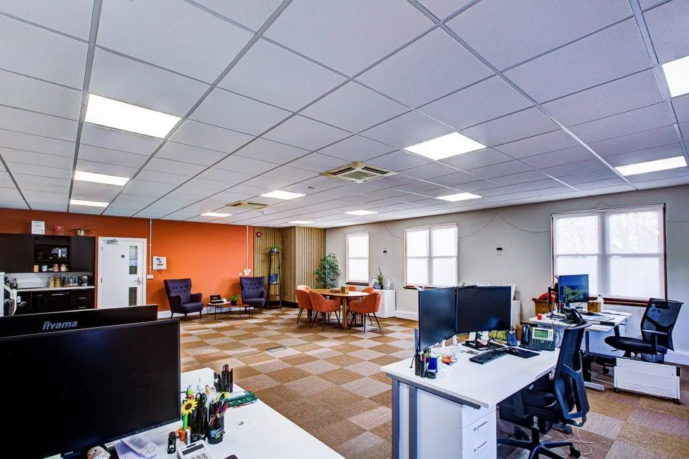 The Workstation Pilgrims Lodge, Open-plan office, St. Albans
