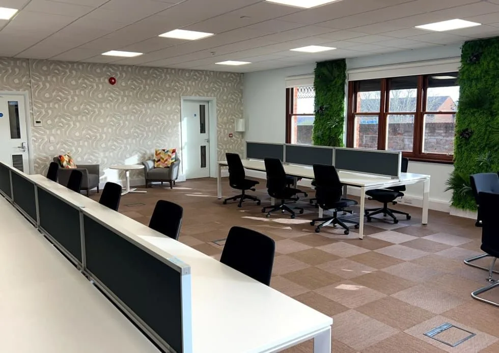 The Workstation Pilgrims Lodge, Open-plan office, St. Albans