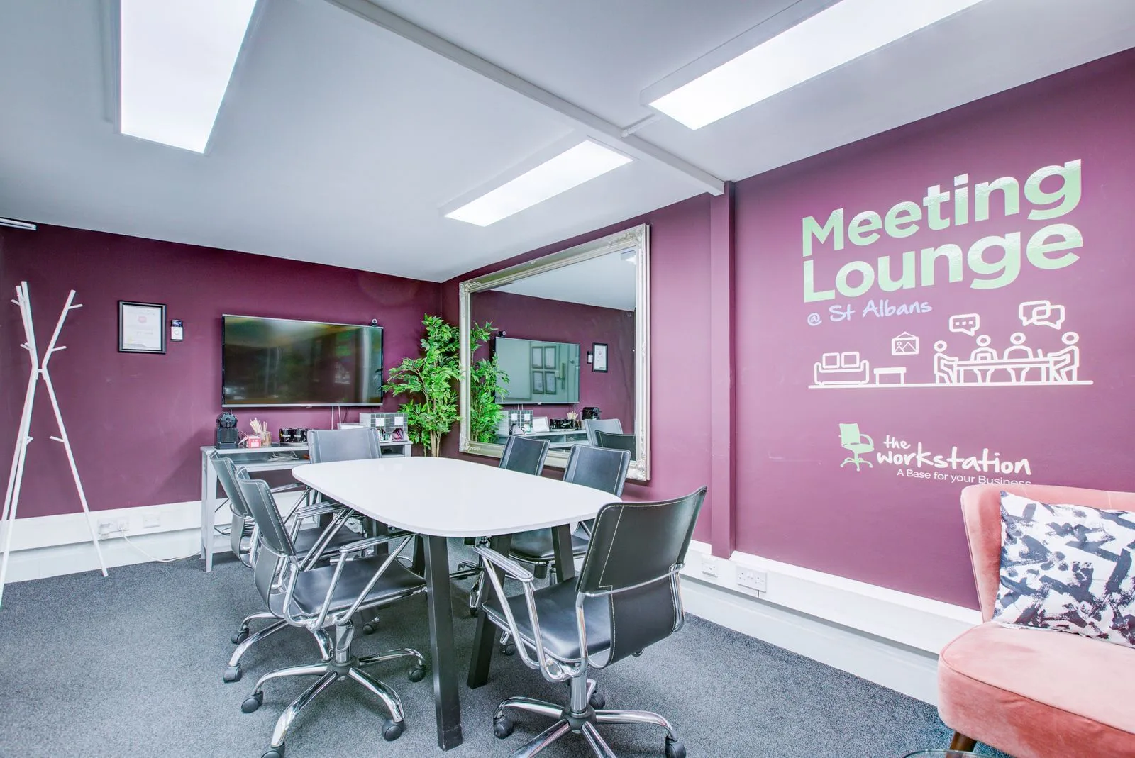 The Workstation St Albans, Censeo House, Meeting room for 6 people, St. Albans