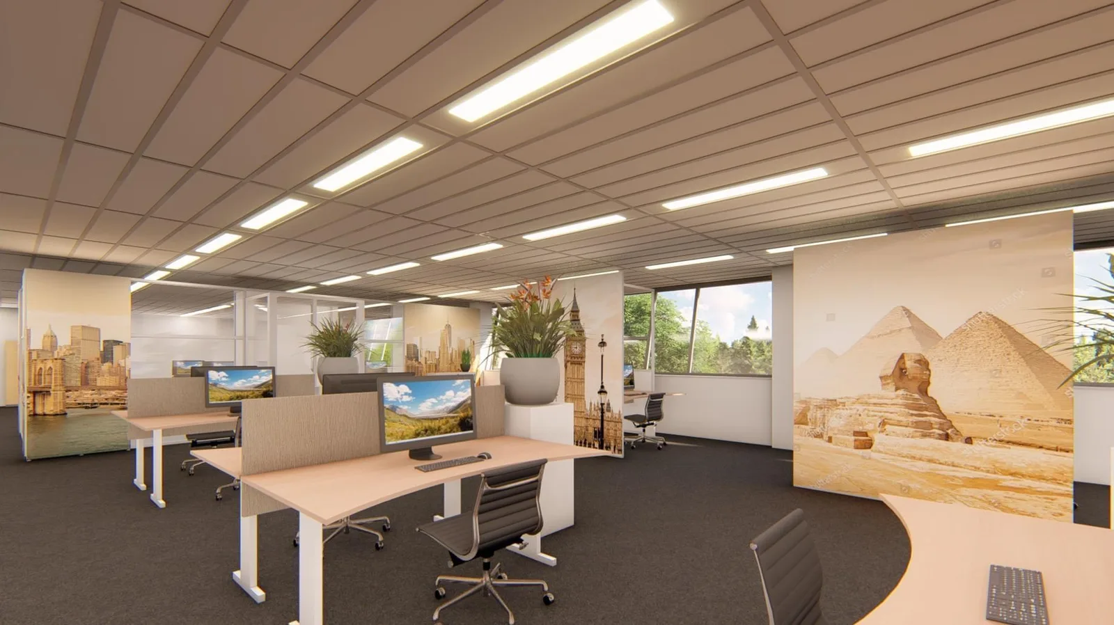 World Trade Center Twente, Open-plan office, Hengelo
