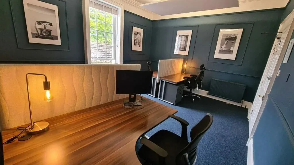 Worting House, Private office, 4 desks, York