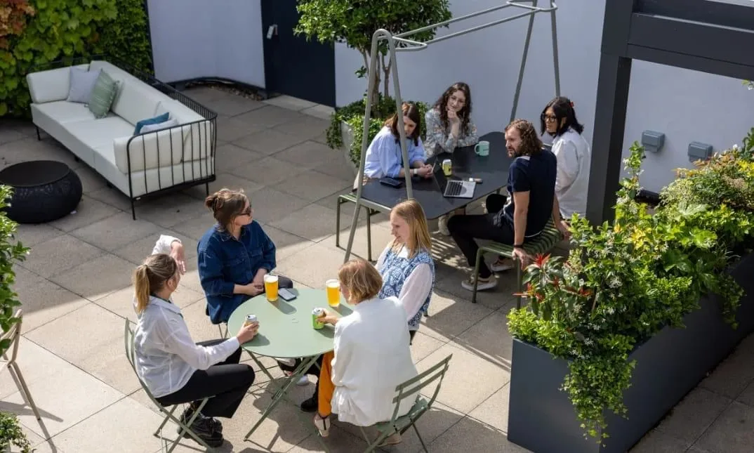x+why 100 Embankment, Terrace and outdoor space, Salford