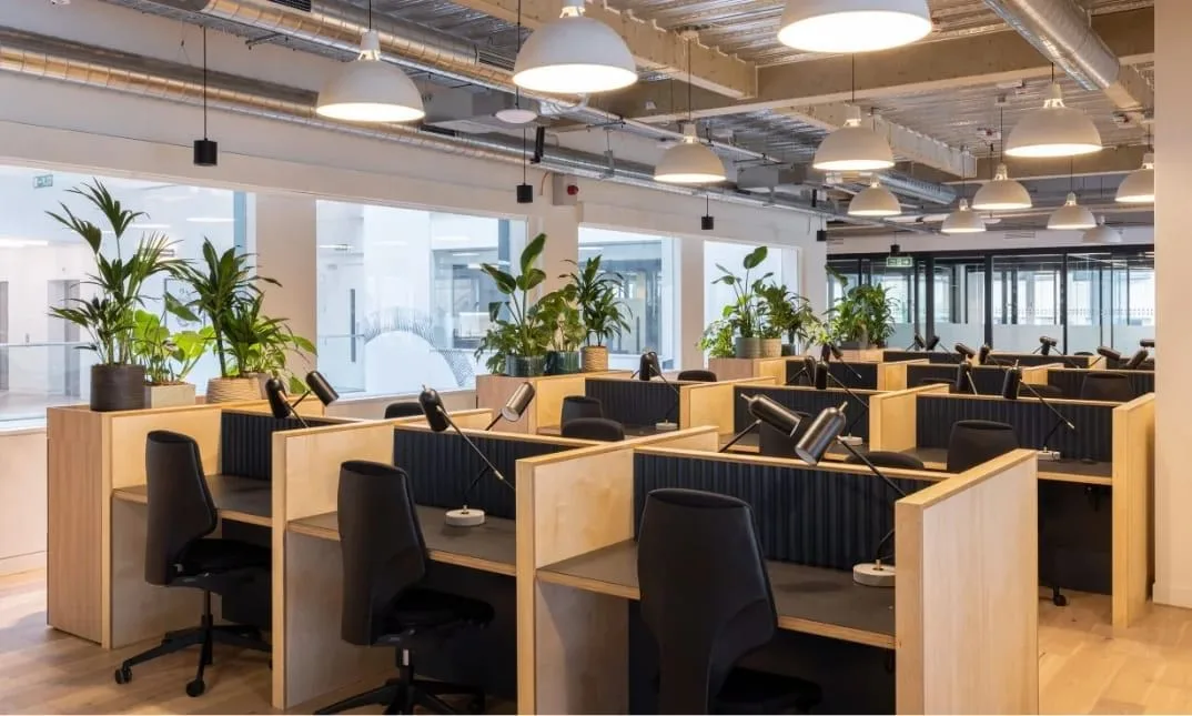 x+why Foundry, Open-plan office, Birmingham