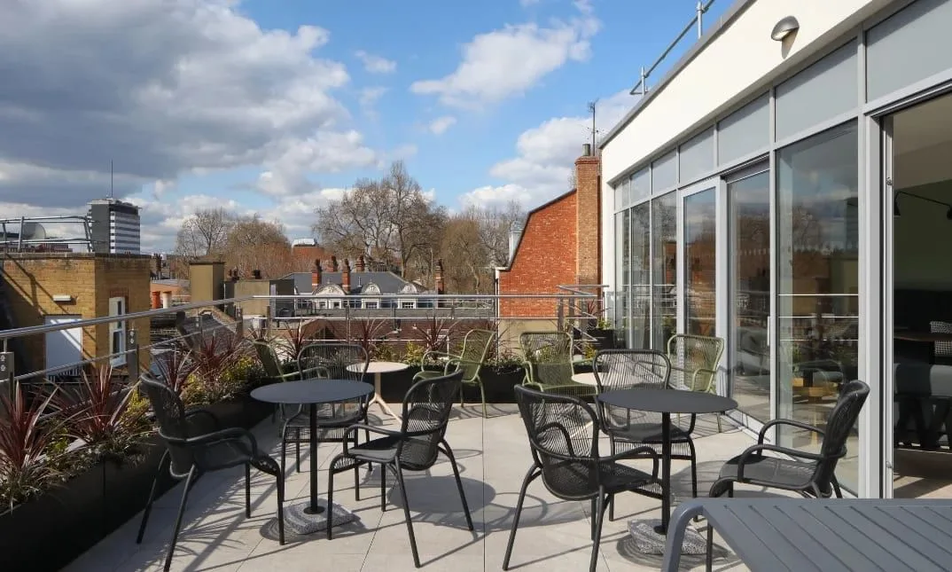 x+why The Fulwood, Terrasse et espace extérieur, Londres