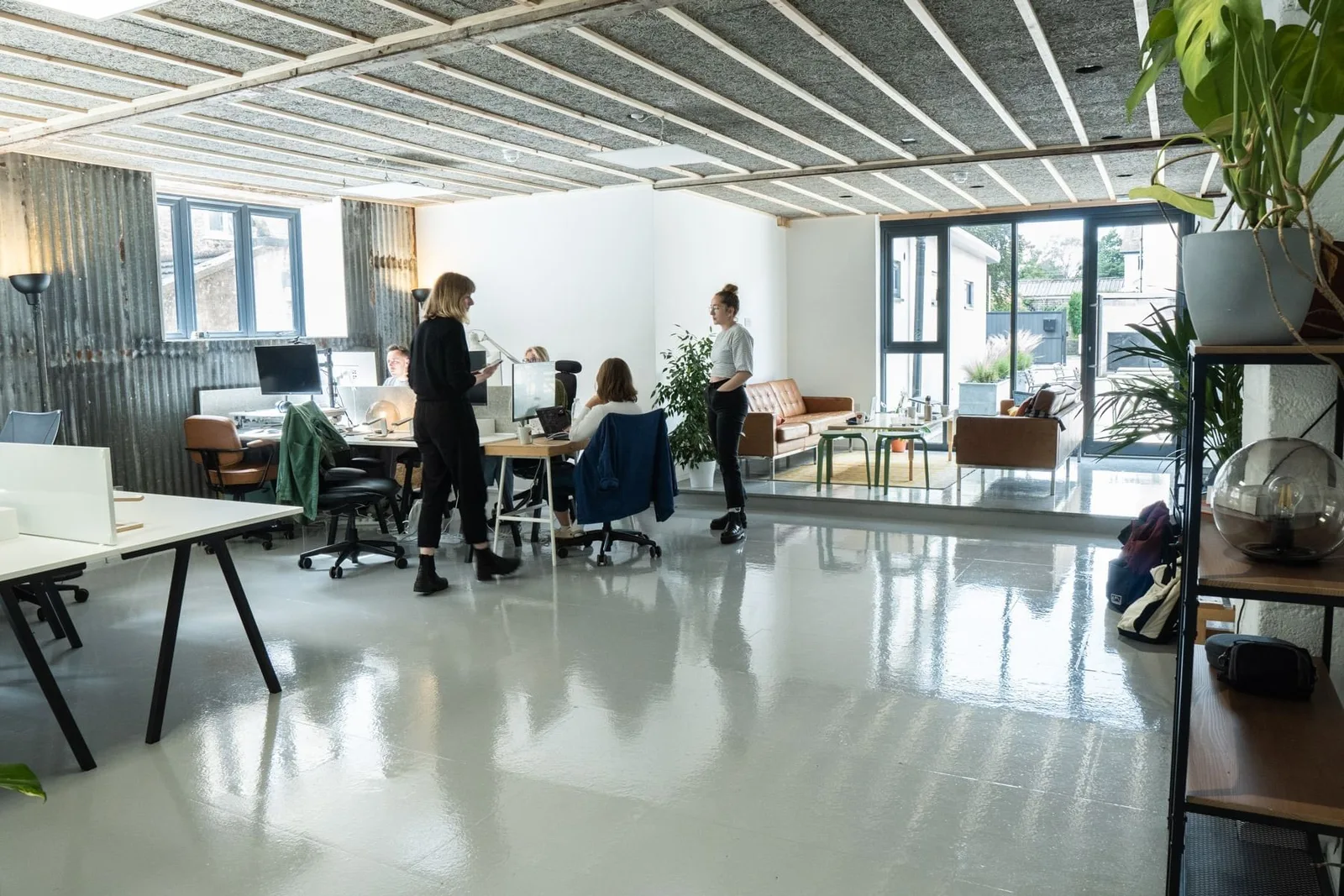 Yoke Hub, Open-plan office, Frome