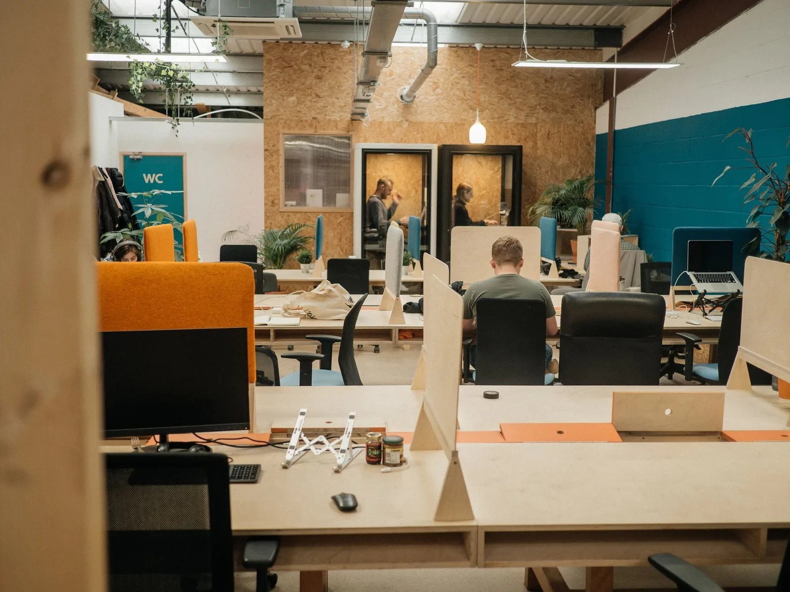 Yonder Workspace, Open-plan office, London