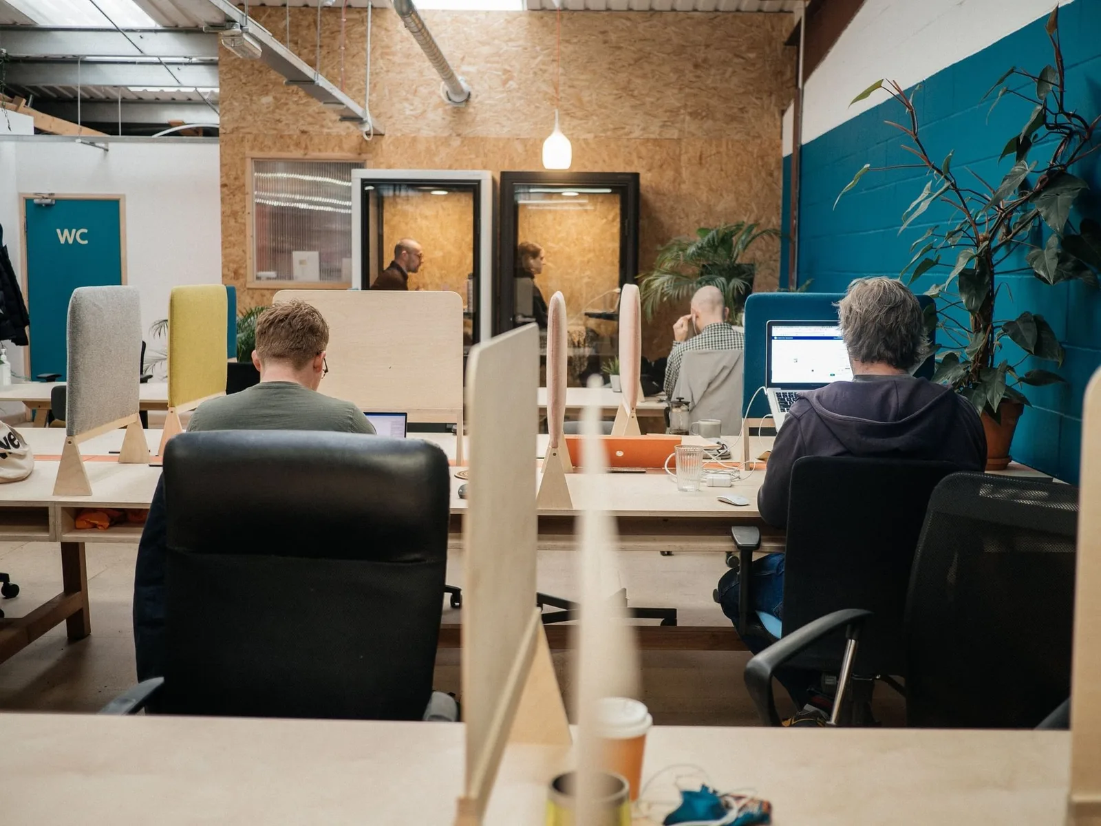 Yonder Workspace, Open-plan office, London
