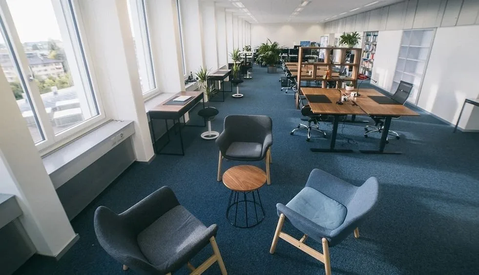 ZämeBüro Coworking Space, Open-plan office, Rüti