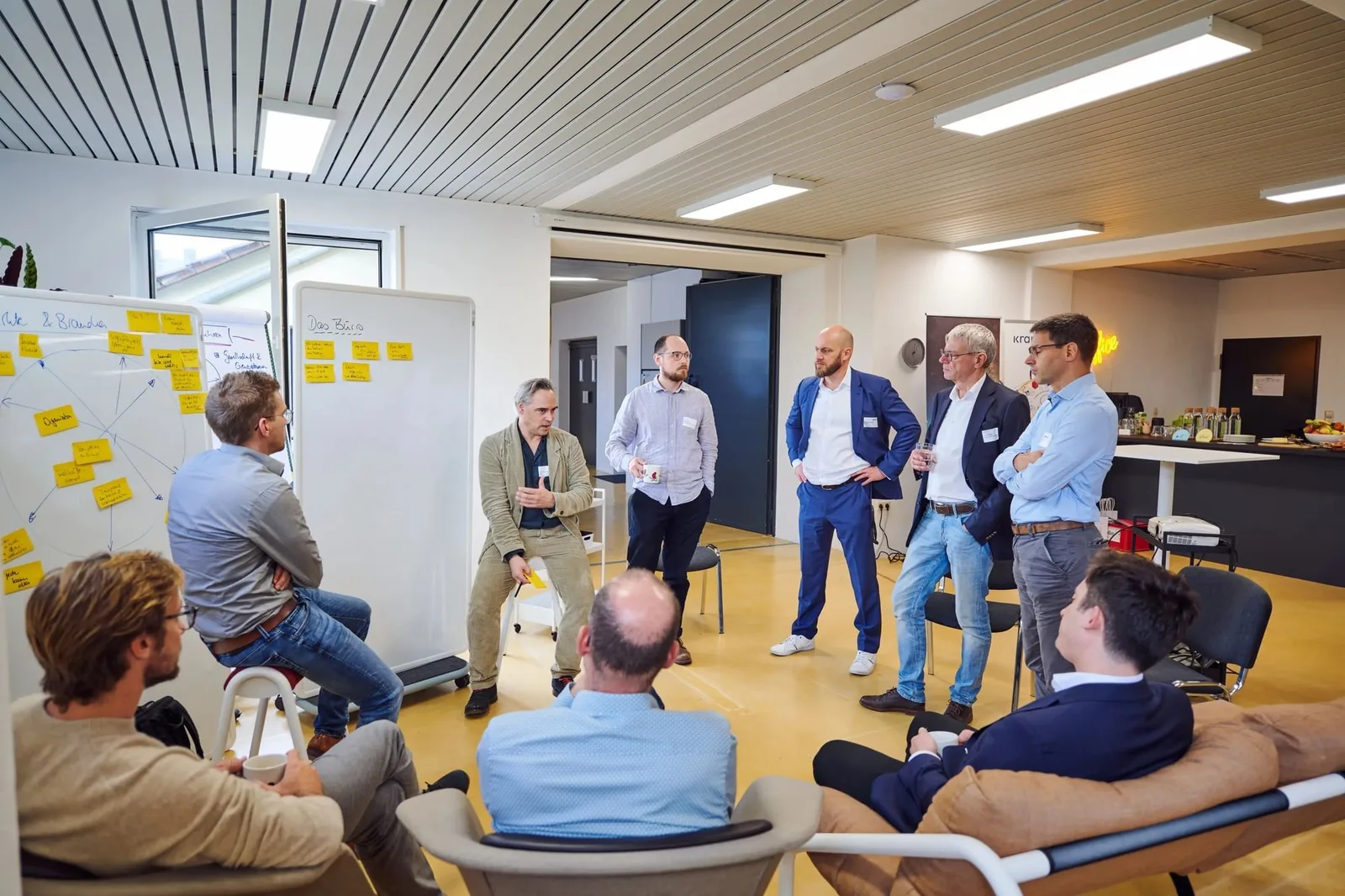 zeitweise.haus CoWorkingspace, Training room for 8 people, Karlsruhe